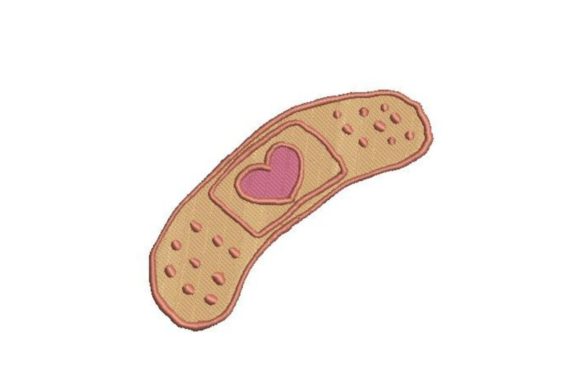 Bandaid with Heart Embroidery Review
