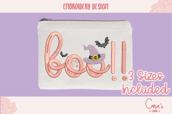 Boo Hat Embroidery Review