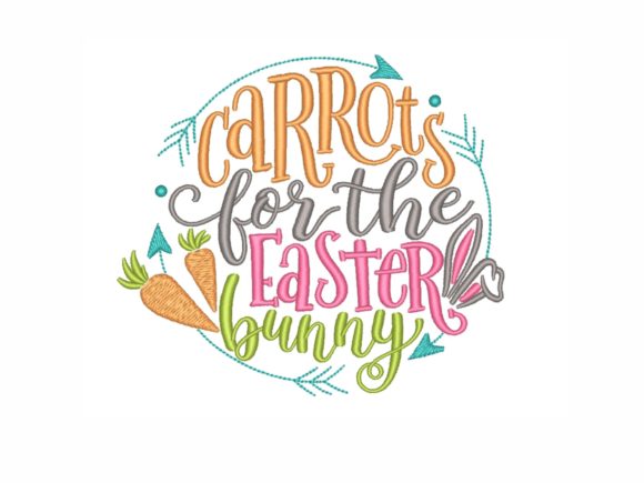 Carrots for the Easter Bunny Embroidery Review