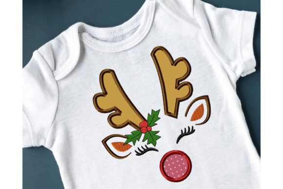 Christmas Reindeer with Holly Embroidery Review