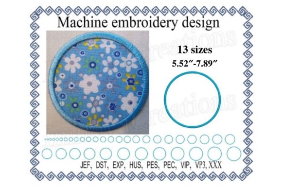 Circle Applique Review for Personalized Gifts
