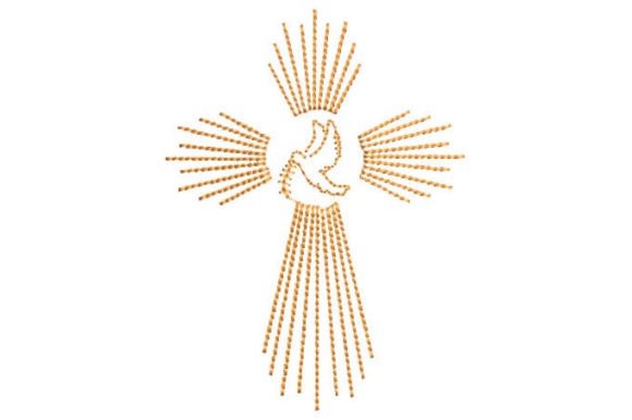 Cross with Dove Embroidery Review