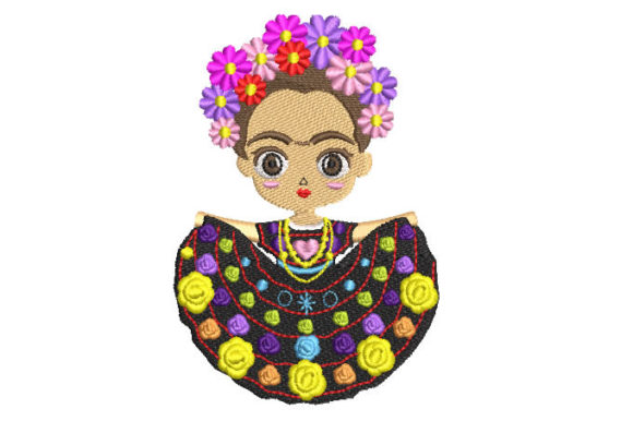 Doll with Skirt Embroidery Review