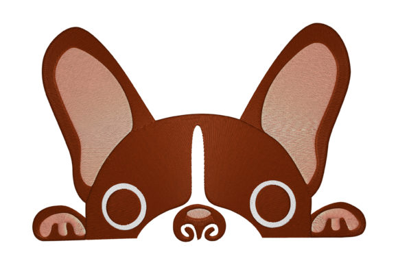 France Bulldog Embroidery Review