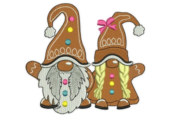 Gingerbread Christmas Gnomes Embroidery Review