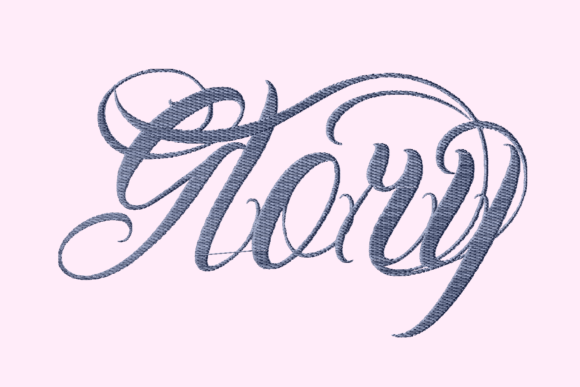 Glory Lettering Embroidery Review for Personalized Gifts