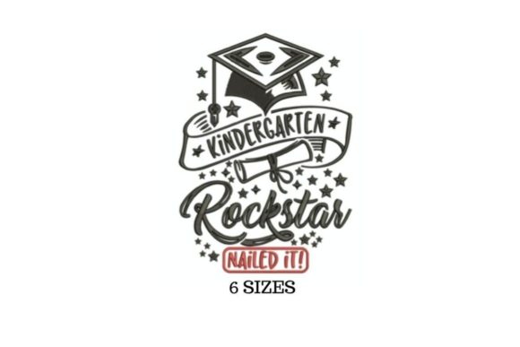 Grad Kinder Embroidery Design Review