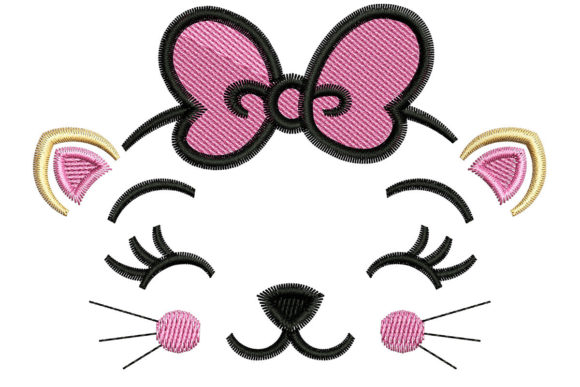 Happy Cat Face: A Seasonal Embroidery Review