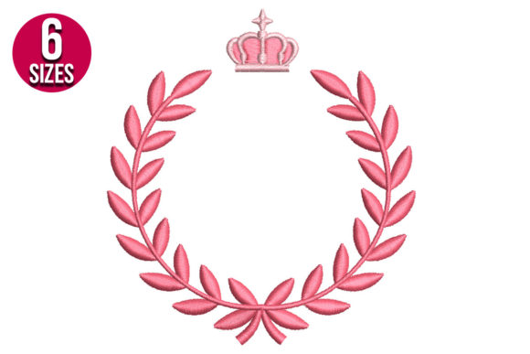 Laurel Wreath with Crown Embroidery Review