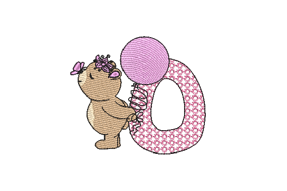 O Girl Teddy Embroidery Review