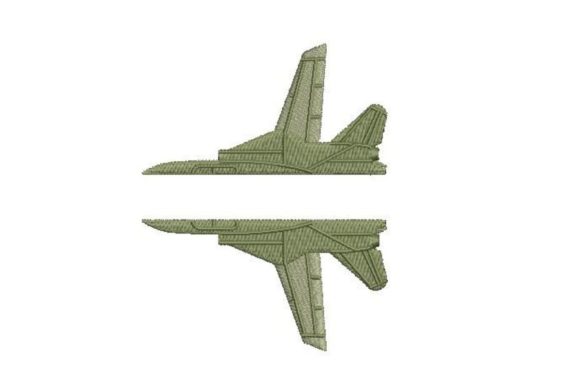 Split F14 Airplane Embroidery Design Review