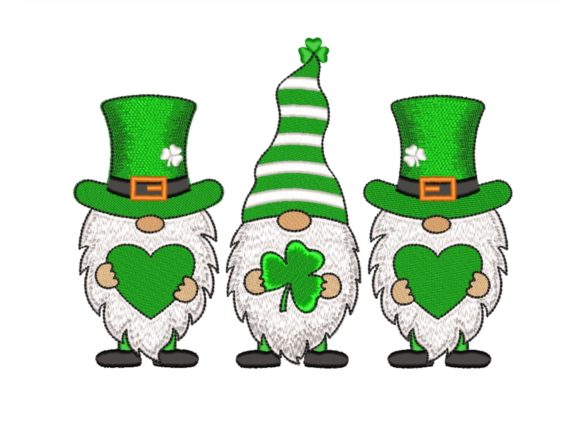 St Patrick's Day Gnomes Embroidery Review