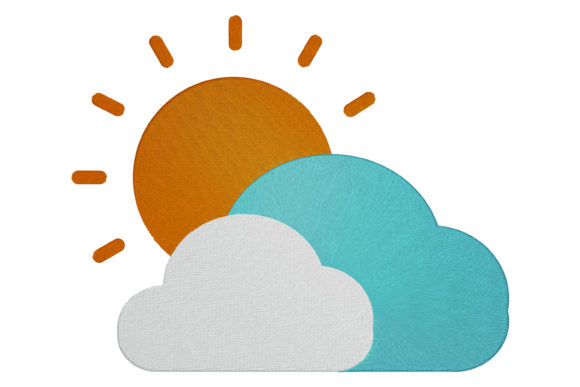 Sun and Cloud Embroidery Review