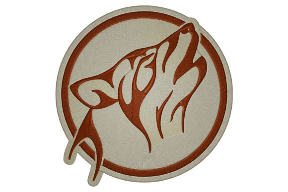 Wolf Stamp Embroidery Review for Small Business Merch