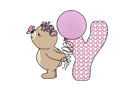 Y Girl Teddy Embroidery Review for Seasonal Creations